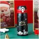KUBEK TERMICZNY, BIDON 500ML TERMOS ŚWIĄTECZNY ZIMOWY czarny BD39CZ 3
