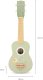 Viga Drewniane Ukulele Gitara Dla Dzieci Zielone Z Nutami 4