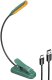 Lampka bezprzewodowa Glocusent mini GLCSNTBL102G z klipsem, USB-C zielona 1