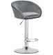 Leobert Hoker EAST - aksamit szary / baza chrom x 2 2