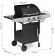 Grill gazowy ogrodowy 10.2 kW duży ruszt 3 palniki termometr reduktor MultiGarden 11