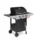 Grill gazowy ogrodowy 10.2 kW duży ruszt 3 palniki termometr reduktor MultiGarden 8