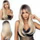 Peruka Blond Ombre Długa - Naturalny Wygląd Włosów, Wysoka Jakość Braders 1