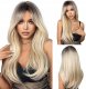 Peruka Blond Ombre Długa - Naturalny Wygląd Włosów, Wysoka Jakość Braders 1