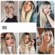 Peruka Blond Ombre Długa - Naturalny Wygląd Włosów, Wysoka Jakość Braders 2