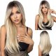 Peruka Blond Ombre Długa - Naturalny Wygląd Włosów, Wysoka Jakość Braders 7