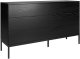 Komoda KRON 6S 150cm czarny dąb MELIMEBLE 1