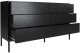 Komoda KRON 6S 150cm czarny dąb MELIMEBLE 1