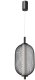 PUMA lampa wisząca 15cm czarny 10W LED 3000K klosz biały 2