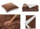 Set DORMEO WARM HUG, 130 x 190 cm, brown. 1