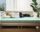 Mattress topper DORMEO ALOE VERA VITALIS, 4 x 120 x 200 cm, 100% polyester 1