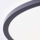 LED ceiling light BRILLIANT MILTON, 24 W, 4000 K, 3400 lm, black, O 42 x 2.6 cm 1
