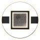 LED ceiling light BRILLIANT QUEENS, 30 W, 3000 K, 3500 lm, black, O 37 x 6 cm 1