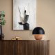Table lamp BRILLIANT NALAM TL1, 1 x E14, 40W, 220-240V, black, 20 x 20 cm 1