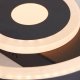 LED ceiling light BRILLIANT MAUREEN, 12 W, 3000 K, 1100 lm, black, O 20 x 5 cm 2