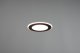 Recessed LED light TRIO AURA, 10 W, 3000 K, 1040 lm, 2 light sources, black, O15 cm 3