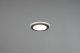 Recessed LED light TRIO AURA, 5 W, 3000 K, 450 lm, 2 light sources, black, O8.2 cm 5
