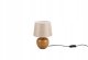 Table lamp REALITY Luxor, 1 x E14, max 40W, cream/wood color, o18 x 26 cm 1