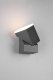 LED outdoor wall light TRIO Avon, IP54, 7W, 3000K, 2x800lm, with motion sensor, anthracite color, h28cm 11
