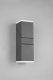 LED outdoor wall light TRIO Avon, IP54, 7W, 3000K, 2x800lm, with motion sensor, anthracite color, h28cm 6