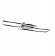 Ceiling LED lamp REALITY Twister, 30W, 2700-6000 K, 4500 lm, black, 24x90x8 cm 1