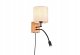 Wall lamp TRIO Nilam, 1xE27, max 28W, 1xSMD LED, 3.1W, 3000K, 310lm, o18 x 30 cm 1