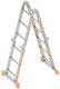 4-part ladder LAYHER TOPIC1057/4x3 with work platform 1