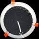 Recessed LED panel TOPE BERN, 18 W, 1496 lm, adjustable luminous flux, 3000 - 6500 K, o19 cm 2