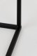 FLOWER POT STAND BREST M BLACK 25X25X62 1