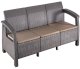FURNIT SET OUT BROW/MOC ARMCH/SOFA/TAB 1