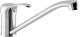 Sink mixer RUBINETA Vito-20, with long swivel spout, chrome color. 1