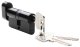 Lock cylinder FORTEX 4ME, 30 x 30 mm, 3 keys, black. 1