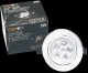 Recessed LED luminaire TOPE LENS, IP40, 5 W, 3500K, 351 lm, silver color, round shape, O11 x h4 cm 2