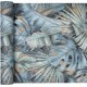 WALLPAPER 525241 BLUE LEAVES (12) 3
