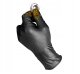 Disposable nitrile gloves with rough palm GRIPAZZ, black, size 2XL (50pcs.) 10