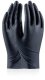 Disposable nitrile gloves with rough palm GRIPAZZ, black, size 2XL (50pcs.) 8