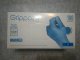Disposable nitrile gloves with rough palm GRIPPAZ-245VB, size L, 100pcs. 1