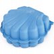 Sandbox - swimming pool, shell-shaped, plastic, blue, 87 x 78 x 18 cm 5