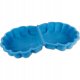 Sandbox - swimming pool, shell-shaped, plastic, blue, 87 x 78 x 18 cm 7