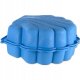 Sandbox - swimming pool, shell-shaped, plastic, blue, 87 x 78 x 18 cm 8