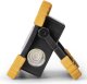 Rechargeable portable LED spotlight ENTAC, IP65, 6W+1W, 240lm, 2x18650 batteries, complete, charger 2