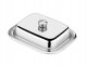 Butter dish with lid TRAMONTINA ROTONDA, stainless steel, 15.9 x 12.9 x 5.8 cm 1
