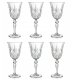 Crystal wine glasses RCR MELODIA WINE GOBLET, 210 ml, 6 pcs. 2
