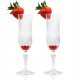 Crystal champagne glasses RCR Opera, 130 ml, 6 pcs. 6