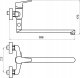 Bathroom faucet NOVASERVIS TITANIA IRIS NEW, long spout 2