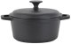 Cast iron pot - stew pot MPLco, black, 20 x 9 cm 2