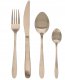 Cutlery set, stainless steel, gold color, 16 pcs. 7