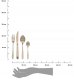 Cutlery set, stainless steel, gold color, 16 pcs. 8