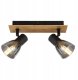 Spotlight GLOBO Claude, 2 x E14, 40W, wood/black, 7 x 25 x 15.5 cm 3