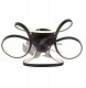 LED fan lamp GLOBO LORIS, 30W, 3000-6000K, 4000lm, o56x21cm, black, with remote control 5